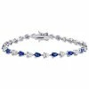 Promo 💯 Mimi & Max 10 1/2 CT TGW Pear Shape Created Blue and White Sapphire Tennis Bracelet in Sterling Silver for 👩 women 🎁 -Mimi & Max Shop a25a403044d04b5ea64679347ee45efd 28a9976e 7394 4ce8 a6e8 a80d22929c1e 1080x
