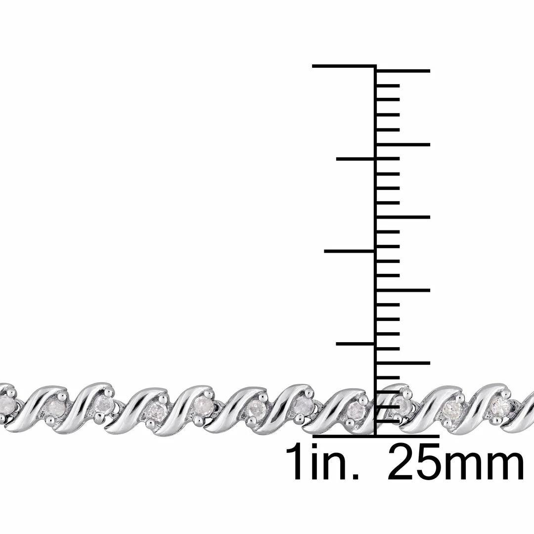 Deals 🤩 Mimi & Max 1 CT TW Diamond Tennis Necklace in Sterling Silver for 👩 women 🤩 5 Deals 🤩 Mimi & Max 1 CT TW Diamond Tennis Necklace in Sterling Silver for 👩 women 🤩 - Image 3