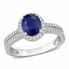 Buy ⭐ Mimi & Max 1 4/5 CT TGW Oval Blue Sapphire and 3/8 CT TW Diamond Halo Engagement Ring in 14K White Gold for 👩 women ✨ 1 Buy ⭐ Mimi & Max 1 4/5 CT TGW Oval Blue Sapphire and 3/8 CT TW Diamond Halo Engagement Ring in 14K White Gold for 👩 women ✨ -Mimi & Max Shop a80e5bce5575457ebc04b20be3943cb3 1080x