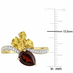 Outlet 🧨 Mimi & Max 2 CT TGW Pear-Shape Garnet and Citrine and 1/10 CT TW Diamond Toi et Moi Ring in 14K Yellow Gold for 👩 women 🌟 -Mimi & Max Shop aa8df118320c4a338e55b22d1f695f59 4a5cd6e0 9388 4eb1 adce b18ea8f7232f 1080x