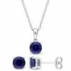 Cheap 🌟 Mimi & Max 3 CT TGW Round Created Blue Sapphire 2-Piece Set of Pendant with Chain and Earrings in Sterling Silver for 👩 women 🎁 -Mimi & Max Shop abfd6891c6b24dd98c0620ca094b276e 71a8a4f6 98aa 4a67 8735 631ee6cf318e 1080x
