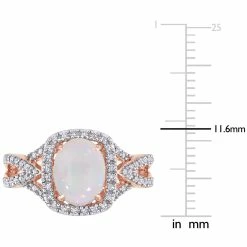 Top 10 🤩 Mimi & Max 1 CT TGW Opal and 1/6 CT TW Diamond Oval Split Shank Ring in 10K Rose Gold for 👩 women 🎁 -Mimi & Max Shop ad1194e69ab2423ba3b7ec891d3757ea b5ed8eb5 bfbb 463d b487 a8ee782c1ff7 1080x