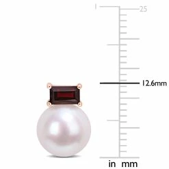 Wholesale 🛒 Mimi & Max 9-9.5mm Cultured Freshwater Pearl and 4/5 CT TGW Garnet Stud Earrings in 10k Rose Gold for 👩 women 😍 -Mimi & Max Shop adb58448eaaf4e288ac2fb4e7956ffd7 f69837e0 dcc5 4c00 a7d3 71350f9f324b 1080x
