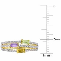 Top 10 โญ Mimi & Max 5/8 CT TGW Citrine Peridot Amethyst and White Topaz Spilt Shank Ring in Yellow Plated Sterling Silver for ๐ฉ women ๐ 9 Top 10 โญ Mimi & Max 5/8 CT TGW Citrine Peridot Amethyst and White Topaz Spilt Shank Ring in Yellow Plated Sterling Silver for ๐ฉ women ๐ -Mimi & Max Shop afd4ea879be94c8084ec1f4380f418ce 8a25b3fe ab86 45fc 8f12 ac30154b3918 1080x