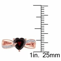 Top 10 😀 Mimi & Max Heart Shaped Garnet Ring with Diamonds in 10k Rose Gold for 👩 women 😀 -Mimi & Max Shop b1e355b4bd76490bbb5ecea0a157bed1 24553c18 28c6 4801 a661 b6449242adc9 1080x