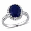 Best Pirce 🎉 Mimi & Max 3 1/2 CT TGW Oval Diffused Sapphire Halo Ring with 2/5 CT TW Diamonds in 14K White Gold for 👩 women 😀 -Mimi & Max Shop b5750e21e831465188b834cd3d94719b eee54d49 094e 4c24 96a4 f9f3b68e6756 1080x