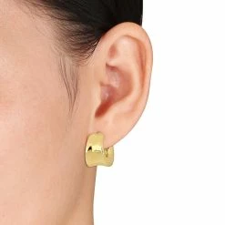 Best reviews of 🥰 Mimi & Max 20 MM Polished Huggie Earrings in Yellow Plated Sterling Silver for 👩 women 🔔 -Mimi & Max Shop b9286838329740428bffbaae1f263f25 405c2372 909d 45fa 844e 17082e55c269 1080x