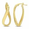 Flash Sale 🎁 Mimi & Max 28 MM Oval Twist Texture and Polished Hoop Earrings in 14K Yellow Gold for 👩 women 😉 -Mimi & Max Shop cb504279c8714eabb86b06bbddfaee9f 1080x
