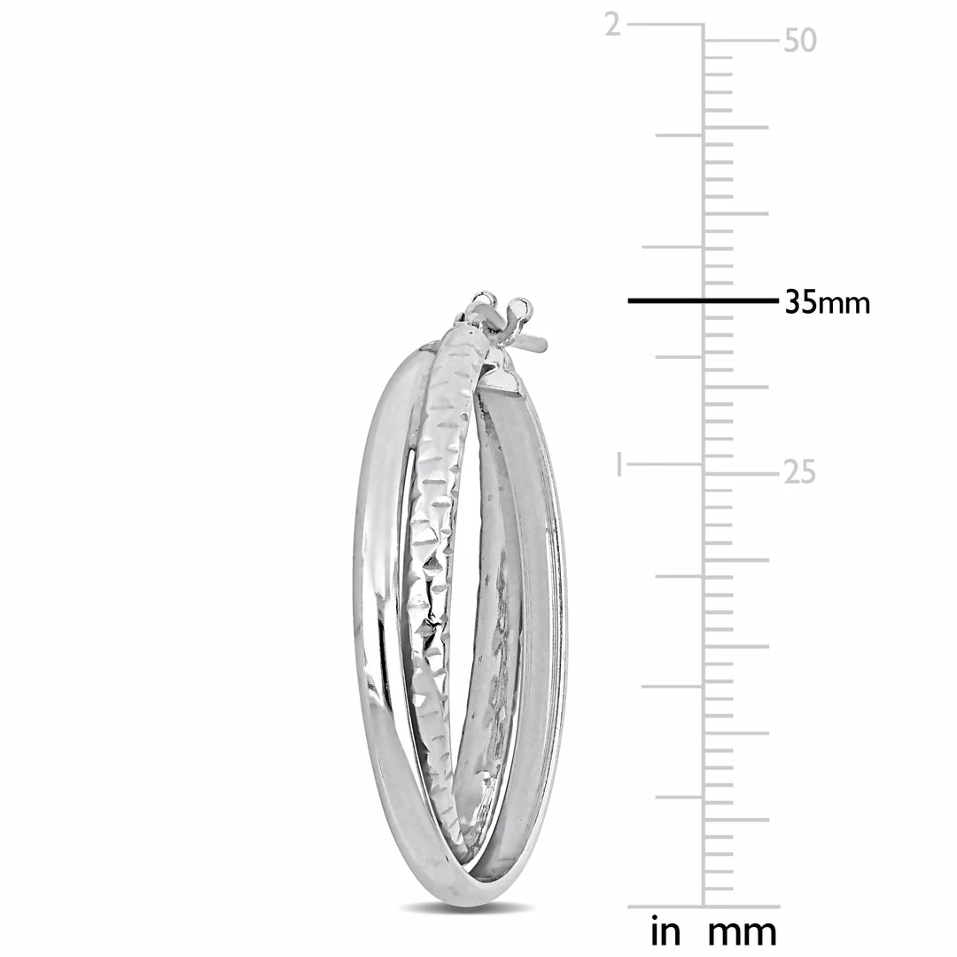 Best reviews of โ Mimi & Max 35 MM Entwined Hoop Earrings in Sterling Silver for ๐ฉ women ๐ 4 Best reviews of โ Mimi & Max 35 MM Entwined Hoop Earrings in Sterling Silver for ๐ฉ women ๐ - Image 2