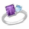 Best Pirce ⭐ Mimi & Max 3 1/10 CT TGW Sky Blue Topaz and Amethyst with 1/10 CT TW Diamond 2-Stone Toi et Moi Ring in Sterling Silver for 👩 women 🛒 2 Best Pirce ⭐ Mimi & Max 3 1/10 CT TGW Sky Blue Topaz and Amethyst with 1/10 CT TW Diamond 2-Stone Toi et Moi Ring in Sterling Silver for 👩 women 🛒 -Mimi & Max Shop d3dbbd4ad2f443708e5aaf512a2f66b9 611f3ecc 1ab7 4175 a30c 1c31835a5f50 1080x
