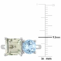 Discount 😉 Mimi & Max 3 4/5 CT TGW Octagon Green Quartz and Sky Blue Topaz Ring in Sterling Silver for 👩 women 🎉 -Mimi & Max Shop d496cb4544734ce9becab978fd881e53 97339961 1b2b 4212 9998 f6e0189593fb 1080x