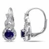 Budget 😉 Mimi & Max 1 7/8 CT TGW Created Blue and White Sapphire Twist Leverback Earrings in Sterling Silver for 👩 women 🎁 -Mimi & Max Shop d51274d61435482fa8094575510366bb 1080x
