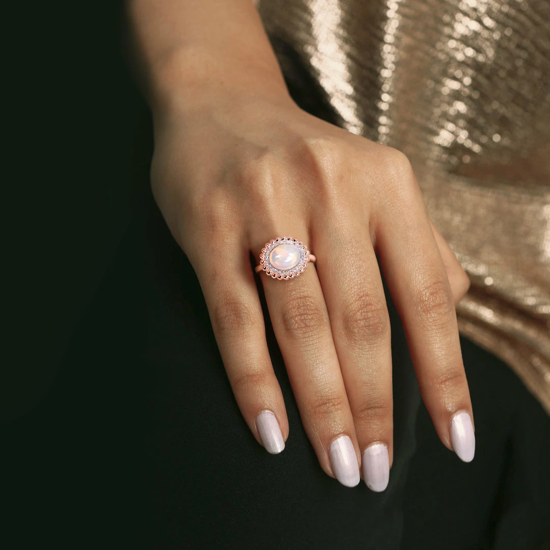 Best reviews of ๐ฅ Mimi & Max 2 3/4 CT TGW Oval-Cut Ethiopian Blue-Hued Opal and 1/10 CT TW Diamond Halo Ring in 14K Rose Gold for ๐ฉ women โจ 7 Best reviews of ๐ฅ Mimi & Max 2 3/4 CT TGW Oval-Cut Ethiopian Blue-Hued Opal and 1/10 CT TW Diamond Halo Ring in 14K Rose Gold for ๐ฉ women โจ - Image 5