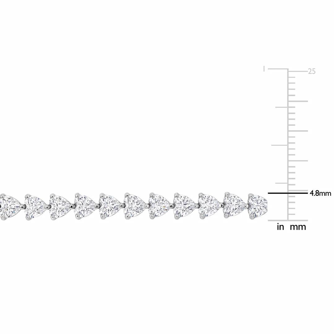 Coupon 🤩 Mimi & Max 10 CT TGW Created White Sapphire Tennis Bracelet in Sterling Silver for 👩 women ✨ 4 Coupon 🤩 Mimi & Max 10 CT TGW Created White Sapphire Tennis Bracelet in Sterling Silver for 👩 women ✨ - Image 2