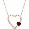 Top 10 ✔️ Mimi & Max 1/2 CT TGW Garnet Open Heart Pendant with Chain in 10k Rose Gold for 👩 women ✔️ -Mimi & Max Shop dbfd1f53fb2f4f43a5a8d7ee759fae66 8ef88eb6 4141 4066 bca5 7a98e53da551 1080x