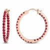 Best Sale ✔️ Mimi & Max 2 1/4 CT TGW Garnet Inside Outside Hoop Earrings in 10k Rose Gold for 👩 women 🥰 -Mimi & Max Shop e413300c81a84a0e999335429d171b9d 9ad916bb 6562 4112 9336 c24acca9fcac 1080x