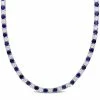 Deals 🌟 Mimi & Max 33 CT TGW Created Blue and Created White Sapphire Tennis Necklace in Sterling Silver for 👩 women 🛒 -Mimi & Max Shop e5439745731d4f158a9d70ba3619e904 b395326c 353d 4d49 bb19 e732441360b2 1080x