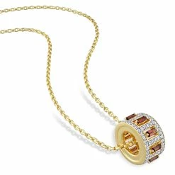 Best Pirce 💯 Mimi & Max 2 1/2 CT TGW Baguette Garnet and White Topaz Pendant with Chain in Yellow Plated Sterling Silver for 👩 women ⌛ -Mimi & Max Shop e6a286f4853444d9b2aef20ee43a17b6 b6b86335 6d7c 4106 8871 d81e3d73d142 1080x