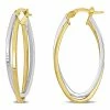 Brand new 👏 Mimi & Max 34 MM Crossover Oval Hoop Earrings in 2-Tone Yellow and White 10K Gold for 👩 women 🛒 -Mimi & Max Shop e71cd8f7d9764632bb1f77e4e9985ab8 32a3212e 5e04 4dff 990e 5fdc4447c7b9 1080x