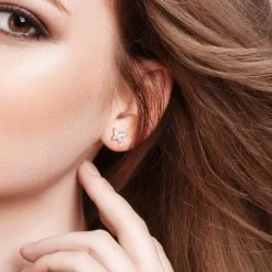 Cheap 👏 Mimi & Max 1/5 CT TW Diamond Butterfly Stud Earrings in 10K Rose Gold for 👩 women 🥰 9 Cheap 👏 Mimi & Max 1/5 CT TW Diamond Butterfly Stud Earrings in 10K Rose Gold for 👩 women 🥰 -Mimi & Max Shop ed41db6605f6450f862b058e85902bec 1080x