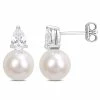 Best Pirce 😍 Mimi & Max 8.5-9 MM White Freshwater Cultured Pearl and 1 1/3 CT TGW Created White Sapphire Stud Earrings in Sterling Silver for 👩 women 😉 1 Best Pirce 😍 Mimi & Max 8.5-9 MM White Freshwater Cultured Pearl and 1 1/3 CT TGW Created White Sapphire Stud Earrings in Sterling Silver for 👩 women 😉 -Mimi & Max Shop f1bc9dd461524e868fddb42e87559604 1080x