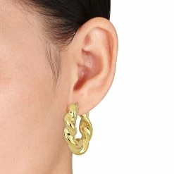 Outlet ❤️ Mimi & Max 39.5 MM Twisted Hoop Earrings in Yellow Plated Sterling Silver for 👩 women 🥰 8 Outlet ❤️ Mimi & Max 39.5 MM Twisted Hoop Earrings in Yellow Plated Sterling Silver for 👩 women 🥰 -Mimi & Max Shop f44182a86c9a49ccafa6511b1a20b2c7 e1f26339 45f3 45ea 8b02 0f91f0897a63 1080x