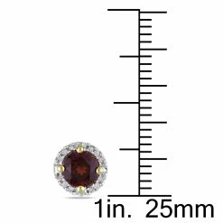 Best deal 💯 Mimi & Max Garnet Halo Earrings with Diamonds in 10k Yellow Gold for 👩 women 😀 -Mimi & Max Shop f79d5c298bff4ebba0f6ad9dc1590585 889c166e 5e73 4aba 8531 6bee585c887c 1080x