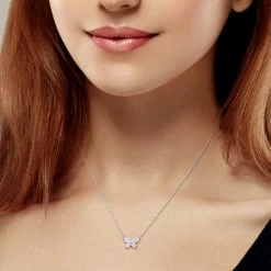 Budget 🧨 Mimi & Max 1/8 CT TW Diamond Butterfly Pendant with Chain in 10K White Gold for 👩 women ✔️ -Mimi & Max Shop fb842973b8014f04b04ba5a04a2d1a28 fd4782c7 72c9 4a17 94ff b005e2e3fc1d 1080x