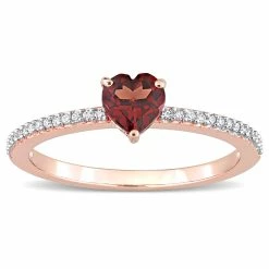 Deals 😉 Mimi & Max 1/2 CT TGW Heart Shaped Garnet and 1/10 CT TW Promise Ring in 10k Rose Gold for 👩 women 👍 -Mimi & Max Shop fc1713ed089542e2b63e20f72d01e671 5b0e4057 e163 4443 9704 24bf5a4912c3 1080x
