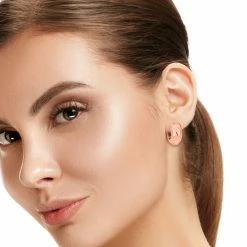 Buy ⌛ Mimi & Max 23 MM Wide Diamond Cut Huggie Earrings in Rose Plated Sterling Silver for 👩 women ❤️ -Mimi & Max Shop fd5403826a384694a5e6db2b596c902a 992f3a46 7313 4550 8248 6ab25ff91c59 1080x