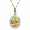 Cheapest 👏 Mimi & Max 1 4/5 CT TGW Oval Shape Citrine, White Topaz and Diamond Accent Vintage Pendant With Chain in 14k Yellow Gold for 👩 women 🥰 -Mimi & Max Shop fff7595b5c80454c918b0c02058f84f7 b81e408c 87b9 4c12 b8b9 18d193b58448 1080x