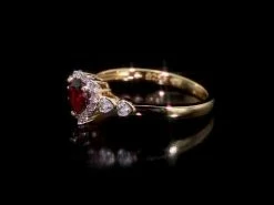 Buy 🎉 Mimi & Max 5/8 CT TGW Heart Shaped Garnet and Diamond Accent Halo Promise Ring in Yellow Plated Sterling Silver for 👩 women 👍 -Mimi & Max Shop hqdefault 2274452b e4a3 4923 8986 6b1760a9761f 1080x