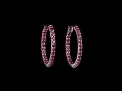 Best Sale ✔️ Mimi & Max 2 1/4 CT TGW Garnet Inside Outside Hoop Earrings in 10k Rose Gold for 👩 women 🥰 -Mimi & Max Shop hqdefault 5338d696 57ed 468b 9ede 3e5c009348b3 1080x