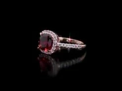Coupon 😀 Mimi & Max 4 1/10 CT TGW Garnet and White Topaz Halo Ring in 10K Rose Gold for 👩 women ✨ -Mimi & Max Shop hqdefault a0e2680d d305 4410 8513 087a1e8c37d7 1080x