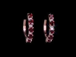 New 😀 Mimi & Max 3 1/8 CT TGW Garnet and White Topaz Hoop Earrings in Rose Plated Sterling Silver for 👩 women 😍 -Mimi & Max Shop hqdefault e6432d5c ee6f 4201 8d2e af4efde8e7de 1080x